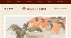 Desktop Screenshot of mandarinbuffetma.com